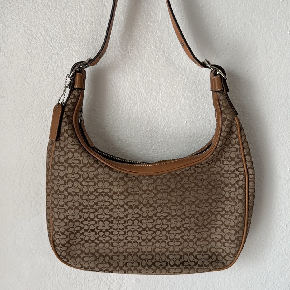 Vintage Coach Signature Hobo - Picture 5 of 7